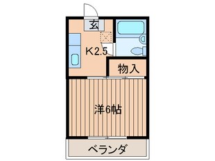 ヴィラ－ジュマスダの物件間取画像